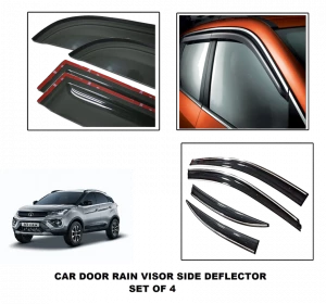 car-silver-line-door-visor-tata-nexon